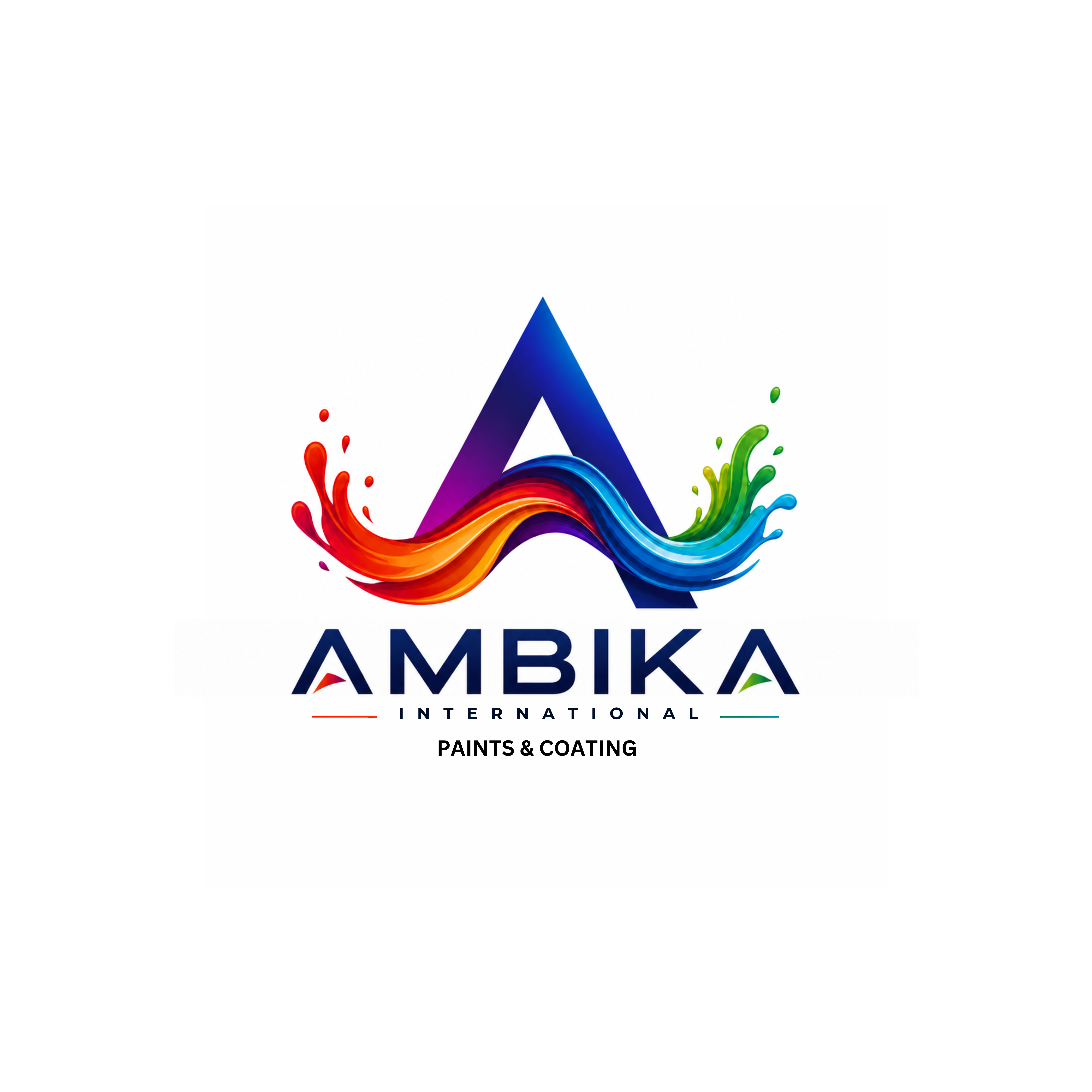 Ambika International Paints & Coating full logo