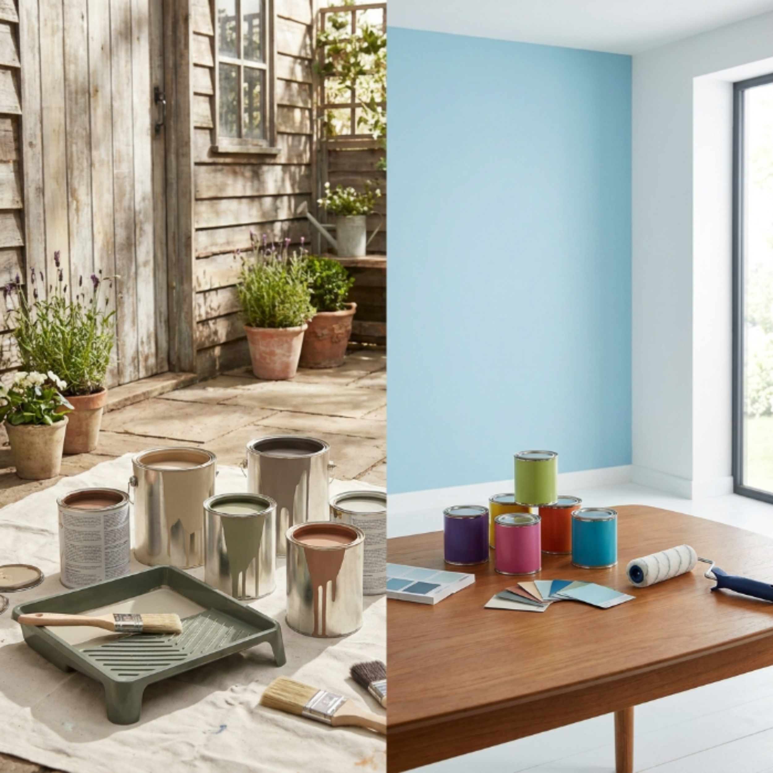 Interior & Exterior Paints